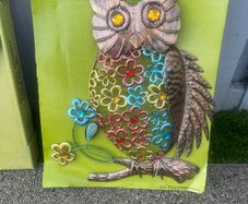 Owl Garden Wall Display - (NEW)