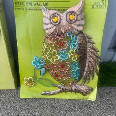 Owl Garden Wall Display - (NEW)