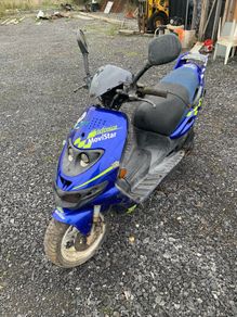Two mopeds
