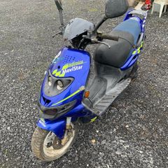 Two mopeds