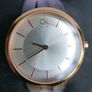 Ladies Brown Tassel Leather Rose-Gold Swiss Calvin Klein Designer Watch K2R 256 Image 5