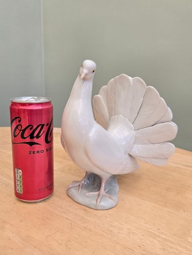 Genuine Large Lladro Dove Figurine