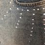 Denim skirt with diamonds Image 2