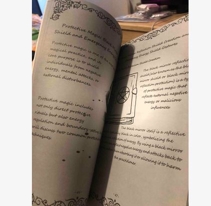 3in1 Gift Set: Witchy Book + Astrological Book Mark + Wicca Charm