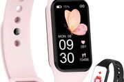 Smart Watch for Women, Fitness Tracker with Heart Rate/Blood Pressure/Blood Oxygen/Sleep Monitor, 5ATM Waterproof Step Counter Watch with 24 Sport Modes Activity Tracker for iOS Android MULTIPLE COURS AVAILABLE (FREE POSTAGE)