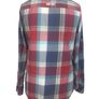 Ladies vintage superdry multicoloured check Tommy shirt roll tab sleeve Medium Image 4