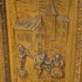 Victorian Oak Buffet Cabinet c. 1890 Image 7