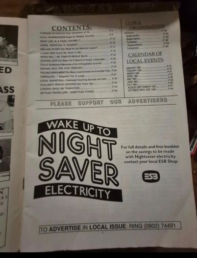 Vintage Local Issue