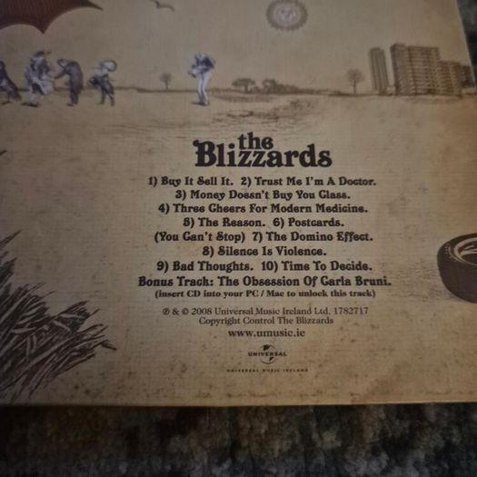 The Blizzards - Domino Effect CD