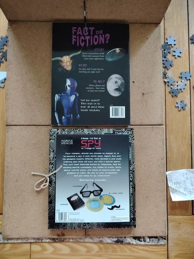 Children's Secret Agent & Mystery Trivia Book Bundle  2007 Perfect Condition