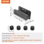RV Tire Pressure Monitoring System, 7.3-87 PSI Trailer TPMS, Universal Wireless Car Alarm System, Waterproof TPMS Sensors Set with Solar Charge, 4 Sensors, 5 Alarm Modes, and Real-time Display Image 6