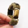 Handmade Green Ceramic Bracelet Image 6