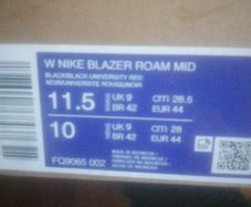 black Nike boots