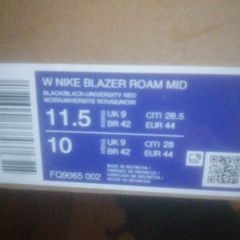 black Nike boots