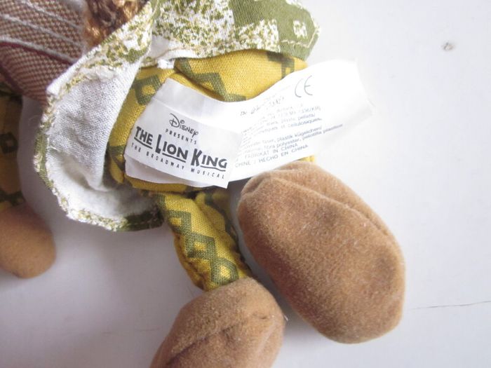 The Lion King  Simba &Nala Plush Stuffed Animal 11"