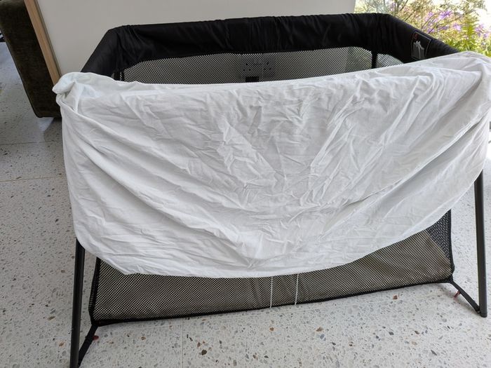 BabyBjorn Travel Cot Light - Black