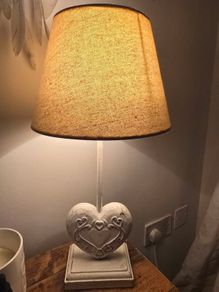 2 side table lamps