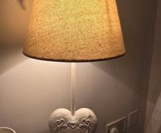 2 side table lamps
