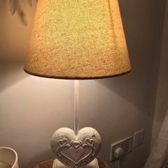 2 side table lamps