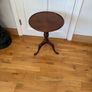 Tripod Type Wooden Side Table. Image 3