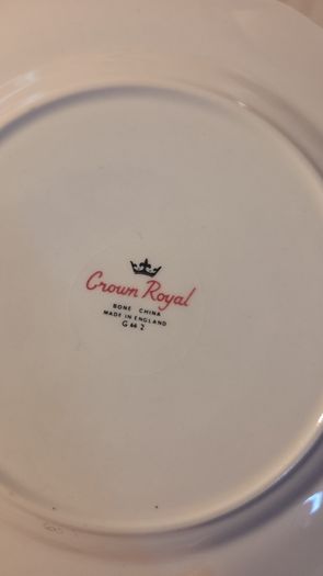 Crown Royal Bone China tea set