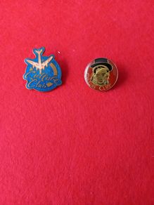 Culture Club Boy George Vintage  Fan Club pins.