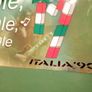 Italia 90 Jack Charlton sign, Jackie's army, memorabilia tin metal sign Image 2