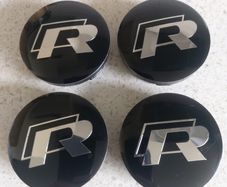 4 x Skoda Centre Caps - FREE POST