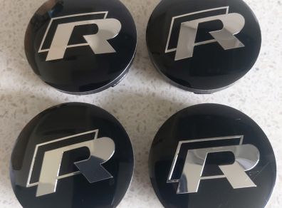 4 x Skoda Centre Caps - FREE POST