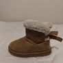 Warm Lined Brown Suede Boots Image 5