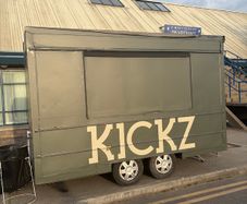 Mobile coffee trailer