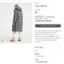 Opus Hubina Longline Puffer Coat - Sage Green - Size 38 UK 12 - BNWT RRP 240 Image 3