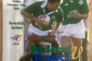 Very Rare 2001 Ireland v France - 'A' International Match Programme