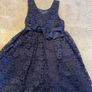 American Princess navy lace dress (6x/7) Image 3