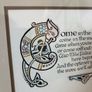 Vintage Framed Irish Welcoming Prayer Print Image 2