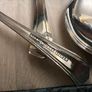 Vintage Nickel Silver Dessert Set in Box Image 5
