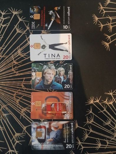 205 different Irish callcards