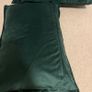 Green velvet throw cushions x2 Image 3