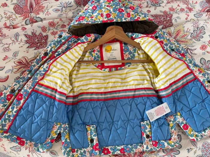 Boden girls quilted jacket