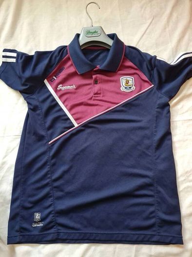 Oneills galway gaa polo shirt Size small ptp 20" in excellent condition