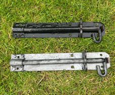 Two Sliding bolt latches