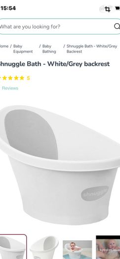 Newborn baby bath