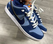 Nike SB Dunk Low X Why So Sad? John Rattray Trainers Sneakers UK9 Eur44 DX5549-400