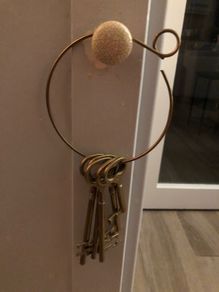 Set of Brass Hanging Keys
