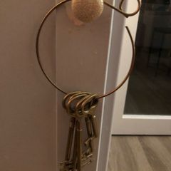 Set of Brass Hanging Keys