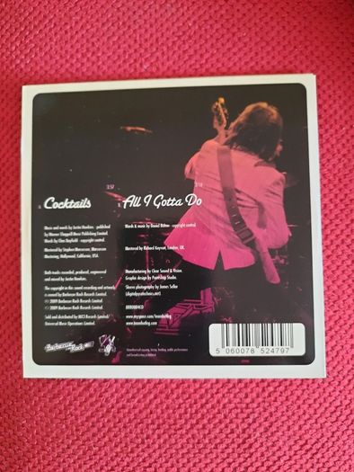 HOT LEG : Cocktails (Justin Hawkins of The Darkness) 2 Track CD Single  - Rare