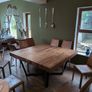 modern rustic dining table Image 2