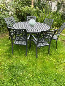 Garden table and chairs