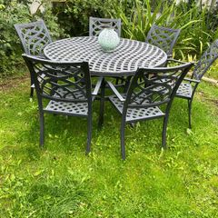 Garden table and chairs