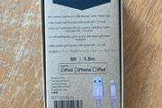 Apple Lightning braided cable 1.8m amazon Rose Gold